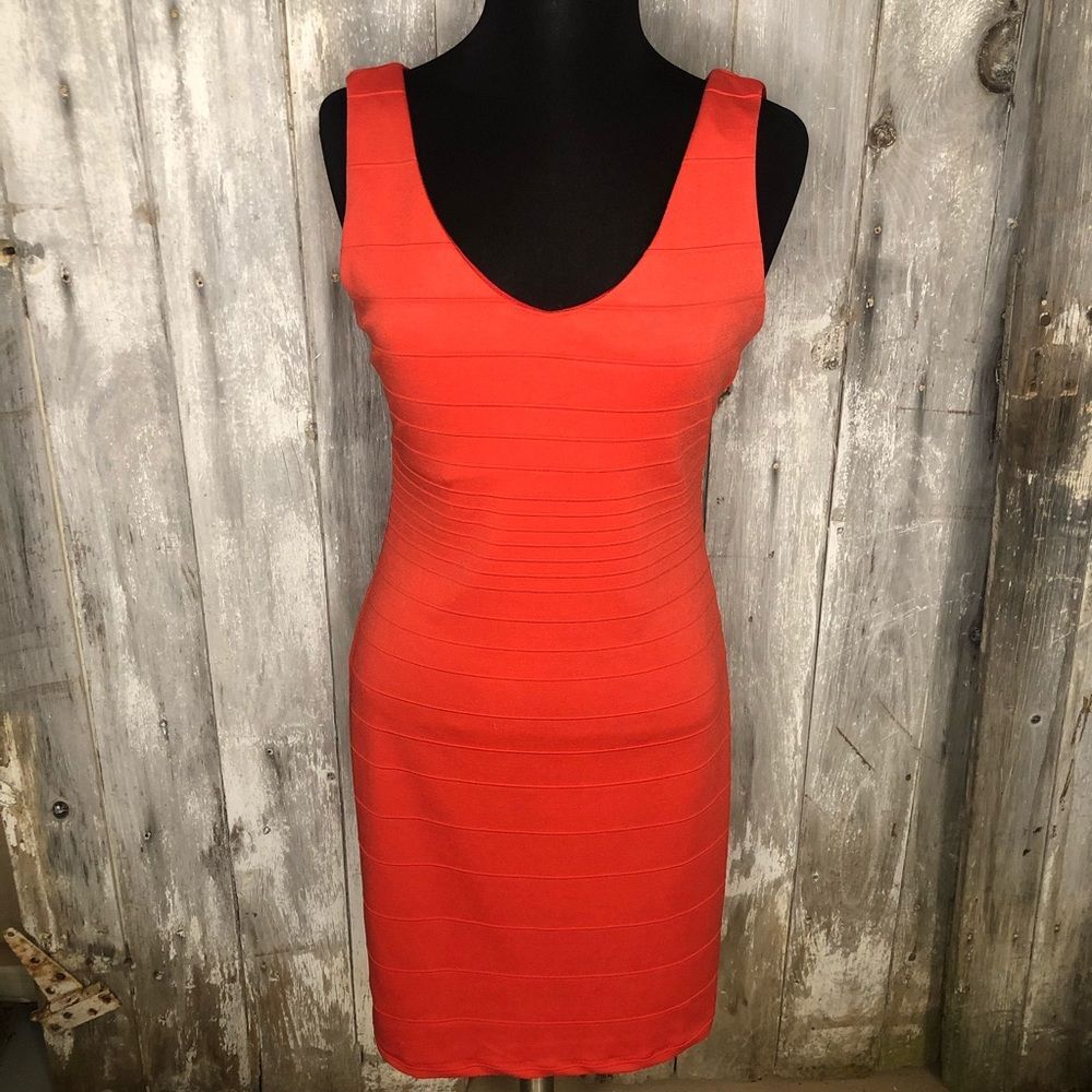 Bisou Bisou red dress